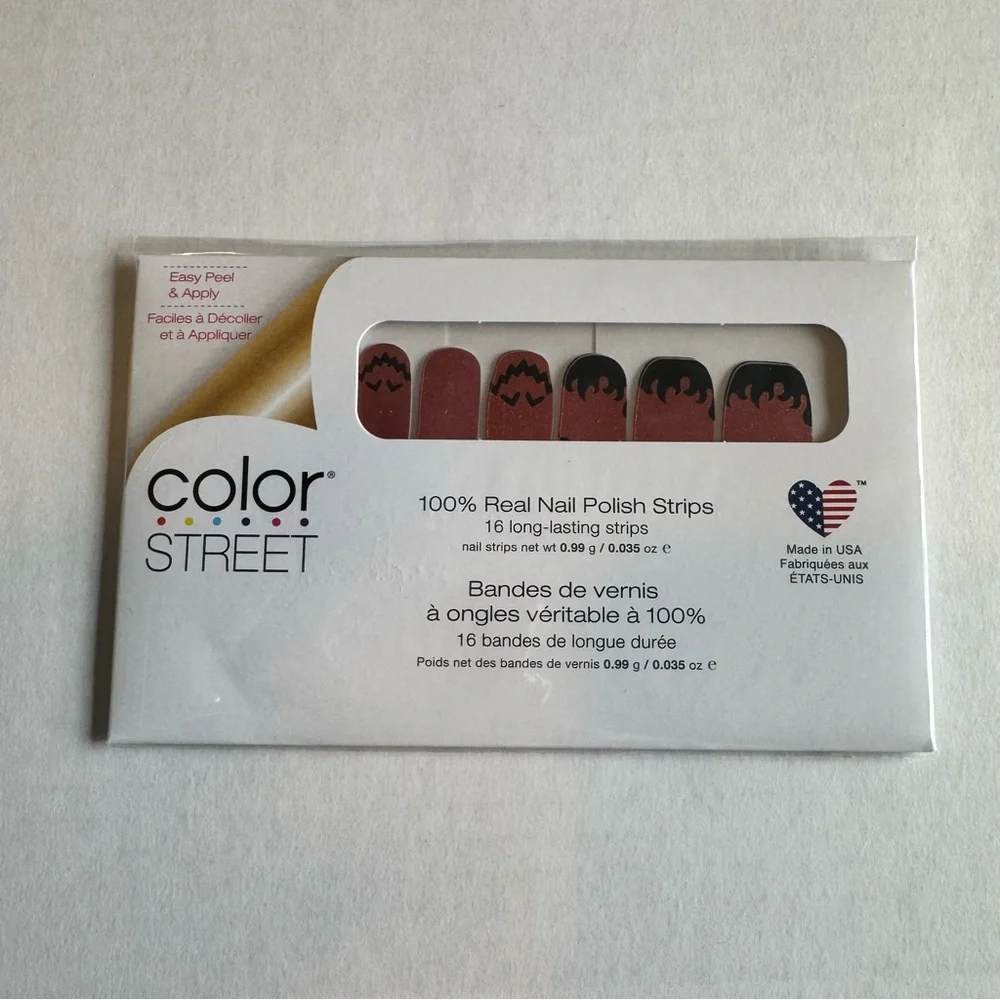 *Retired* Color Street: Hey Pumpkin | Halloween Orange Black Jack O’Lantern - Picture 3 of 16